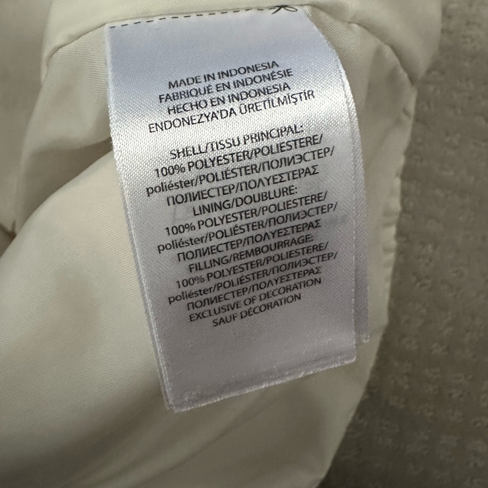 Ralph Lauren women’s white lightweight vest medium - Picture 4 of 4